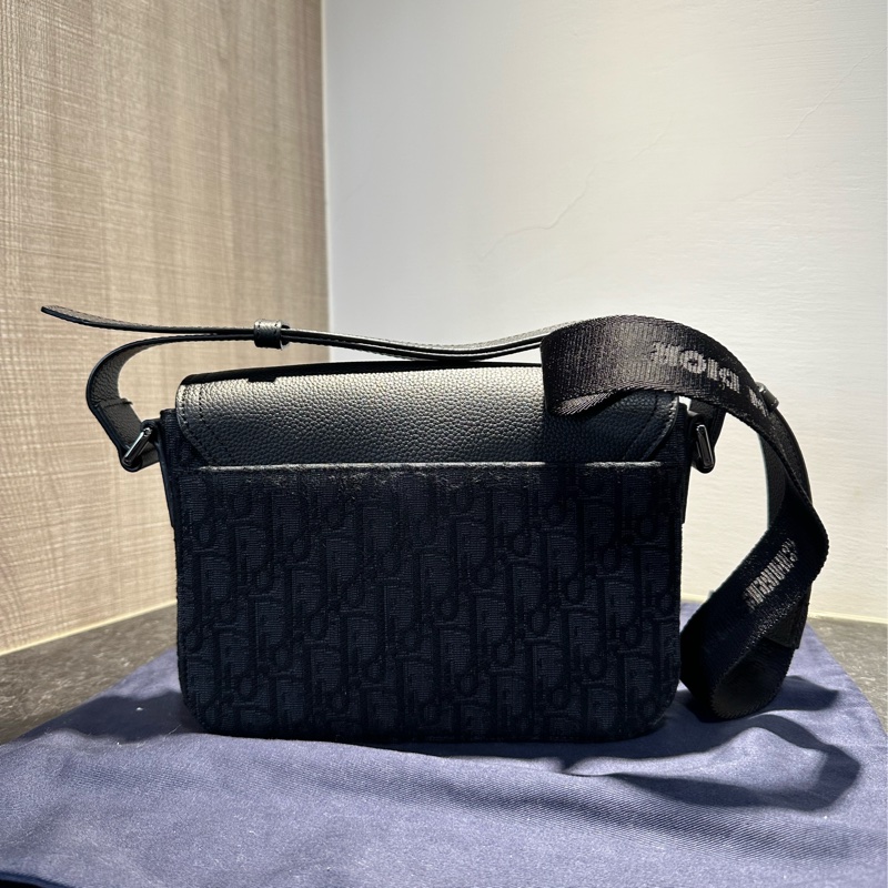Dior Saddle小型翻蓋郵差包-6