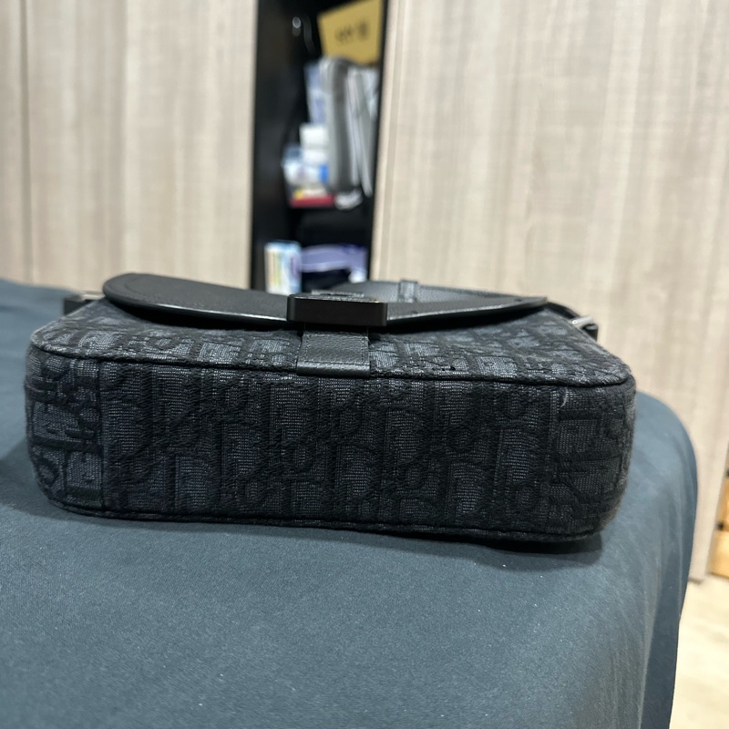 Dior Saddle小型翻蓋郵差包-9