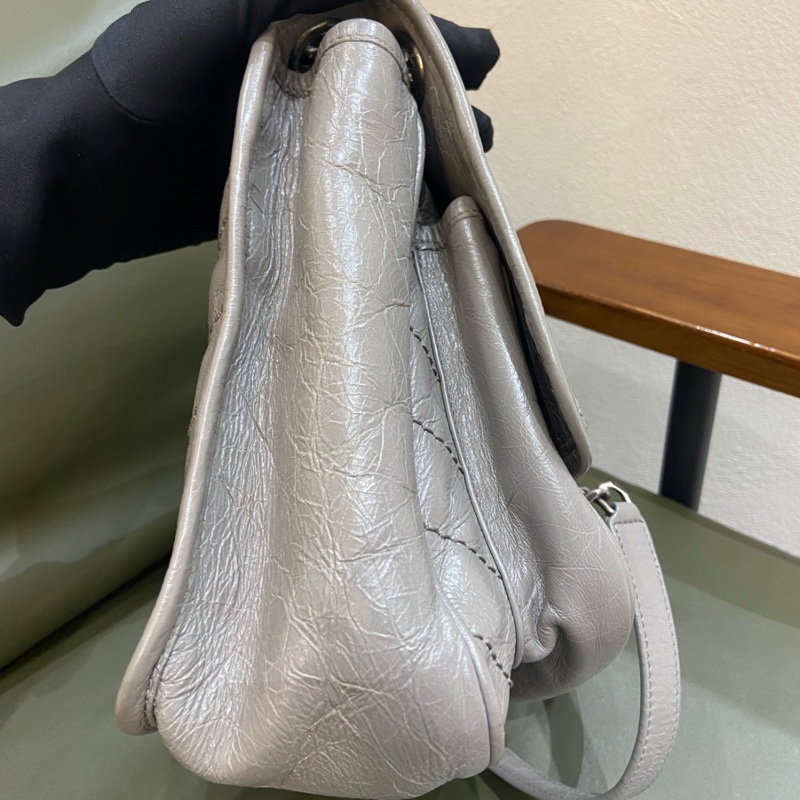 Saint Laurent YSL niki灰色中號-2