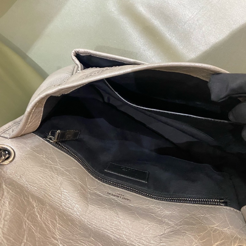 Saint Laurent YSL niki灰色中號-7