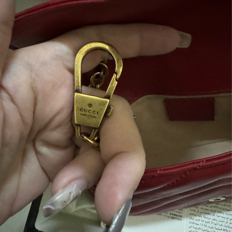 Gucci supermini 鏈條斜背包-12