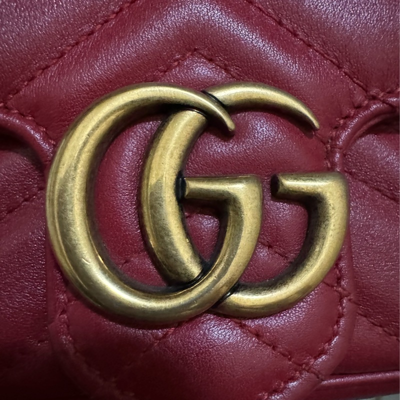 Gucci supermini 鏈條斜背包-16