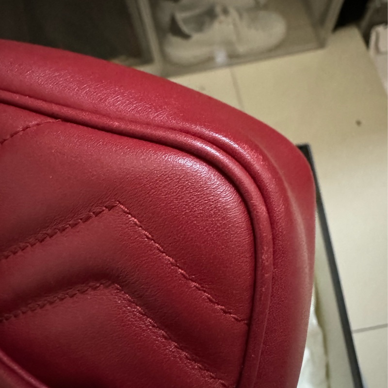 Gucci supermini 鏈條斜背包-17