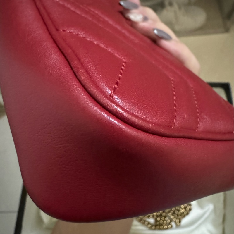 Gucci supermini 鏈條斜背包-18