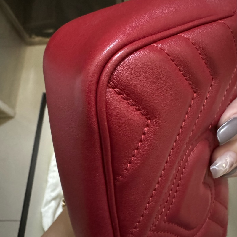 Gucci supermini 鏈條斜背包-19