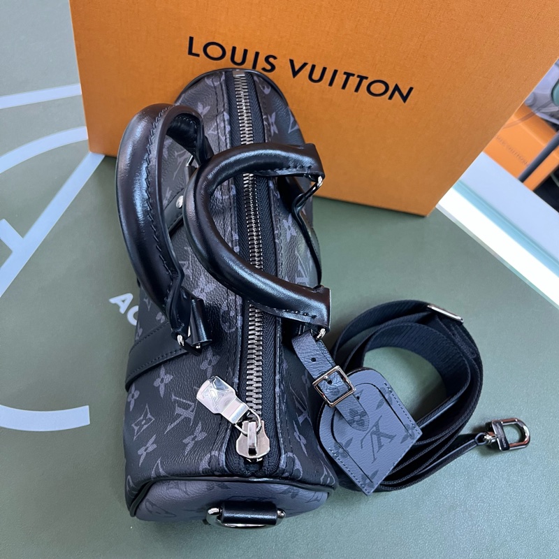Louis Vuitton 黑武士 老花 Keepall 25 2024年收據🩶-4