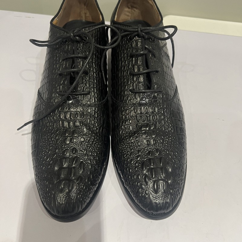 愛馬仕皮鞋，出清價，鱷魚紋，無鞋盒-1