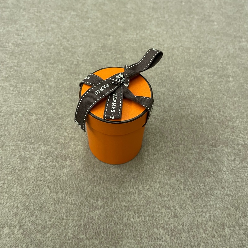 Hermes twilly 絲巾 白色配淺藍-6