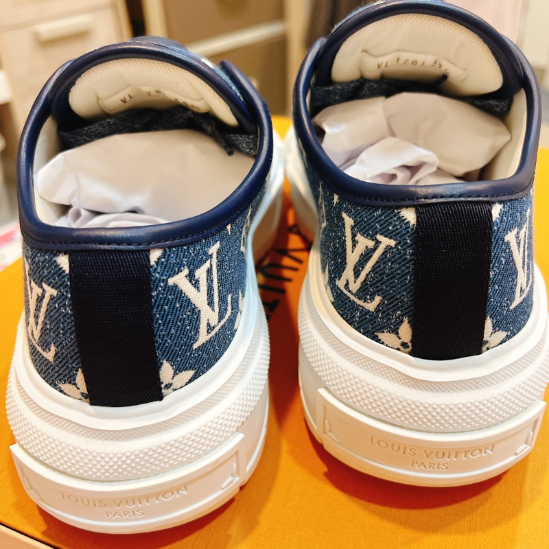 LV老花單寧休閒鞋-2