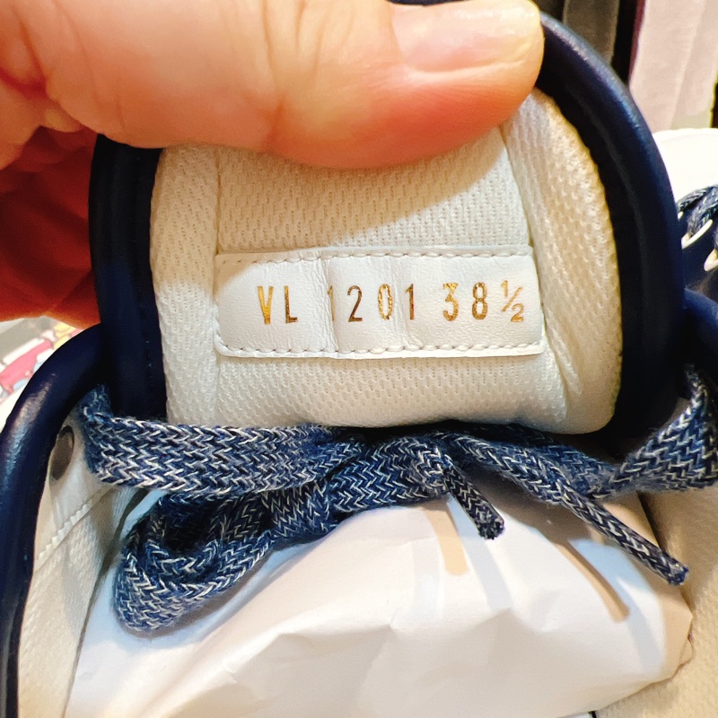 LV老花單寧休閒鞋-7