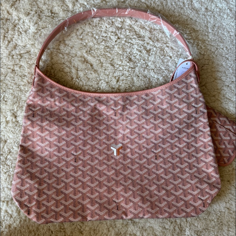 2024超級限量色珍珠粉紅Goyard Hobo 粉紅色｜PopChill 拍拍圈
