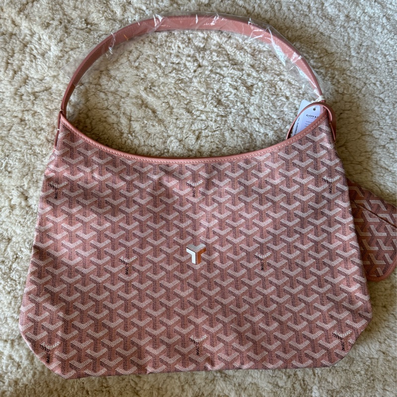 2024超級限量色珍珠粉紅 Goyard Hobo 粉紅色-10