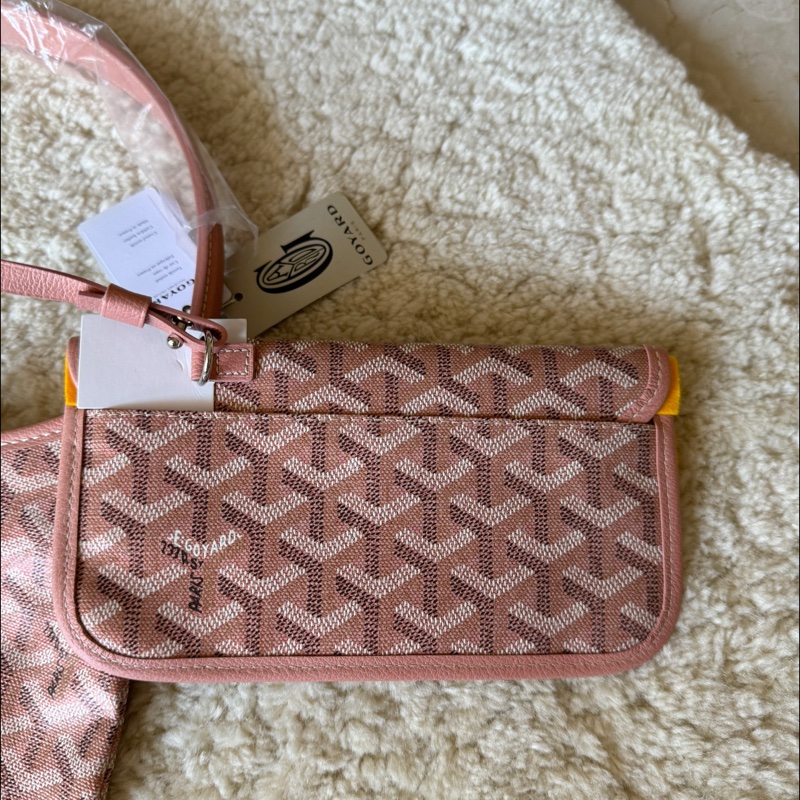 2024超級限量色珍珠粉紅 Goyard Hobo 粉紅色-17