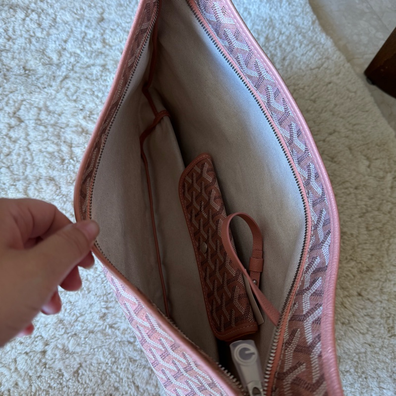 2024超級限量色珍珠粉紅 Goyard Hobo 粉紅色-21