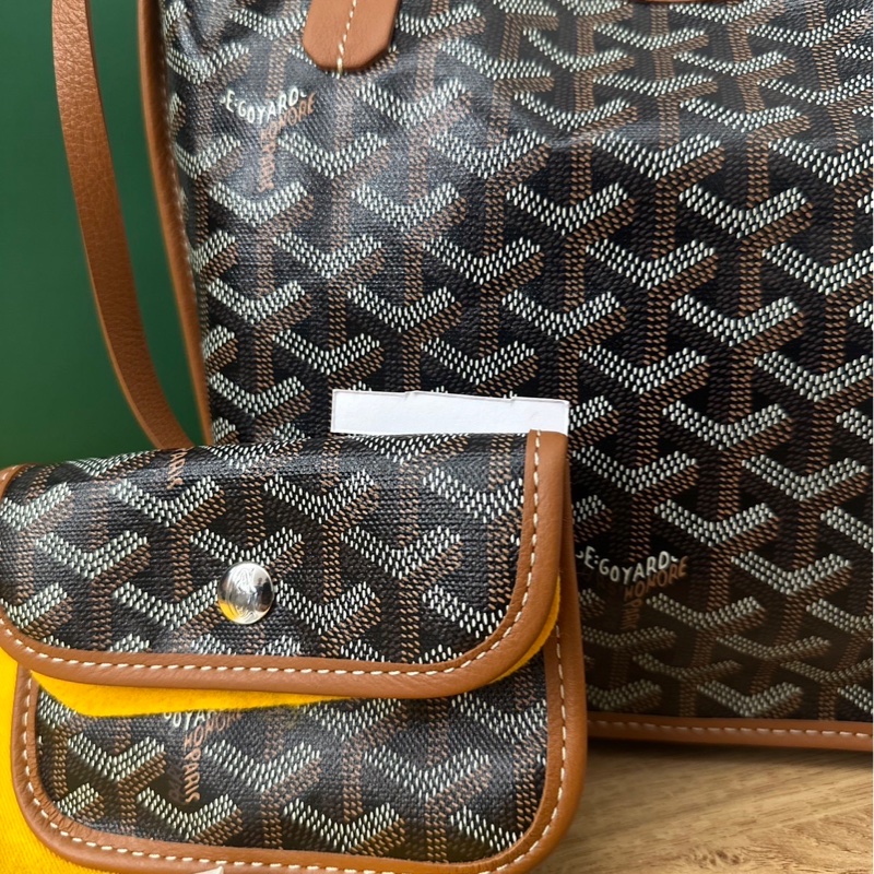 全新Goyard mini tode 棕色-1