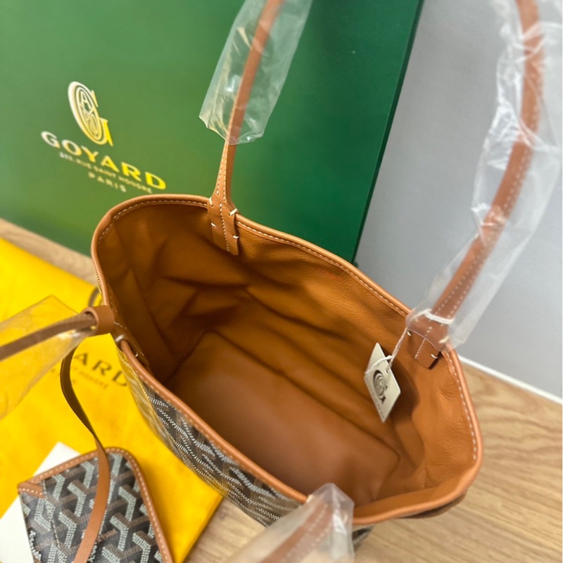 全新Goyard mini tode 棕色-3