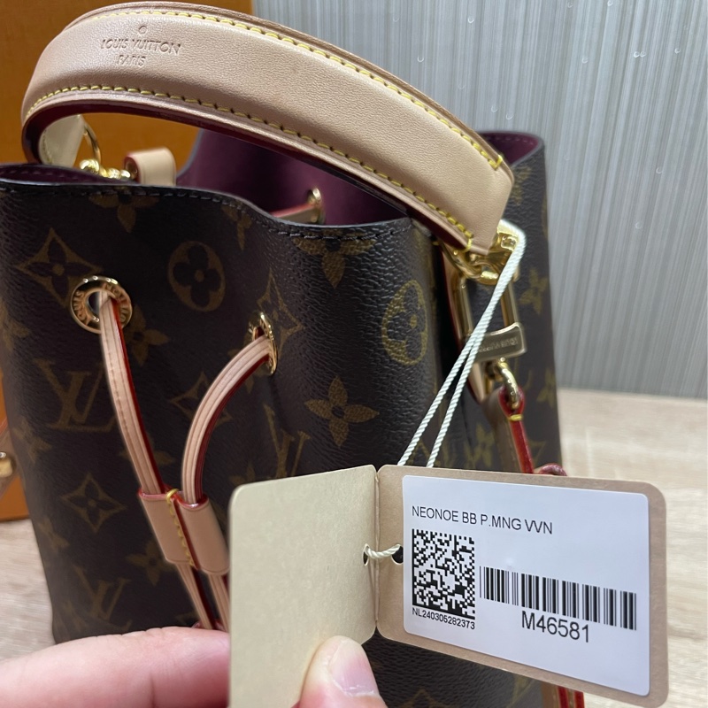 LV Néonoé BB M46581 經典老花小水桶-18