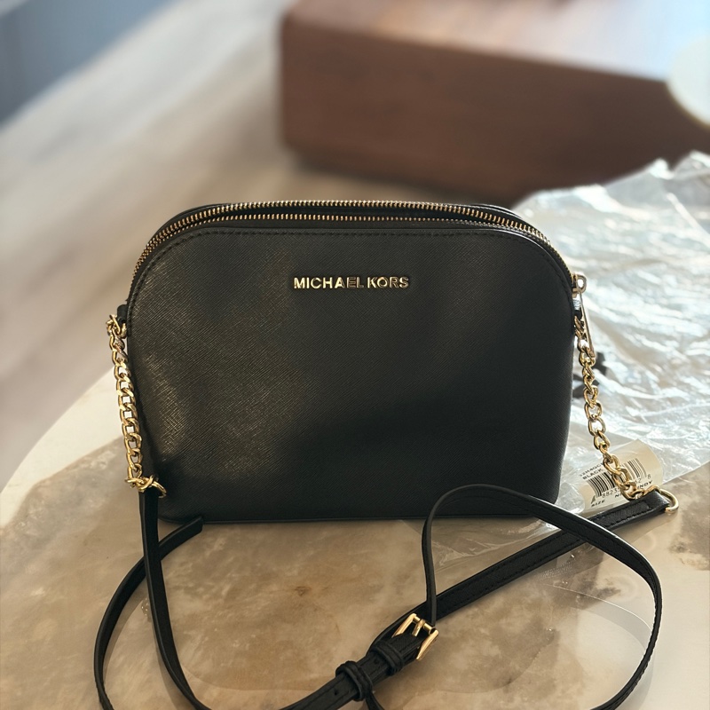 MICHAEL KORS NS CINDY 小貝殼包 黑色-2