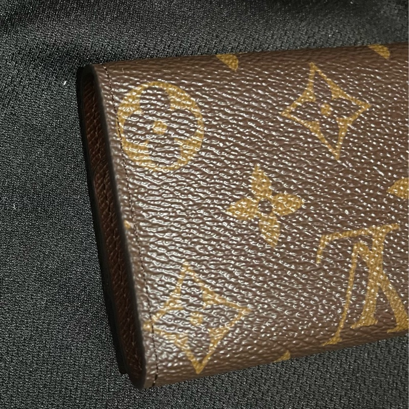 LOUIS VUITTON 路易威登 6勾原花三折鑰匙包-9