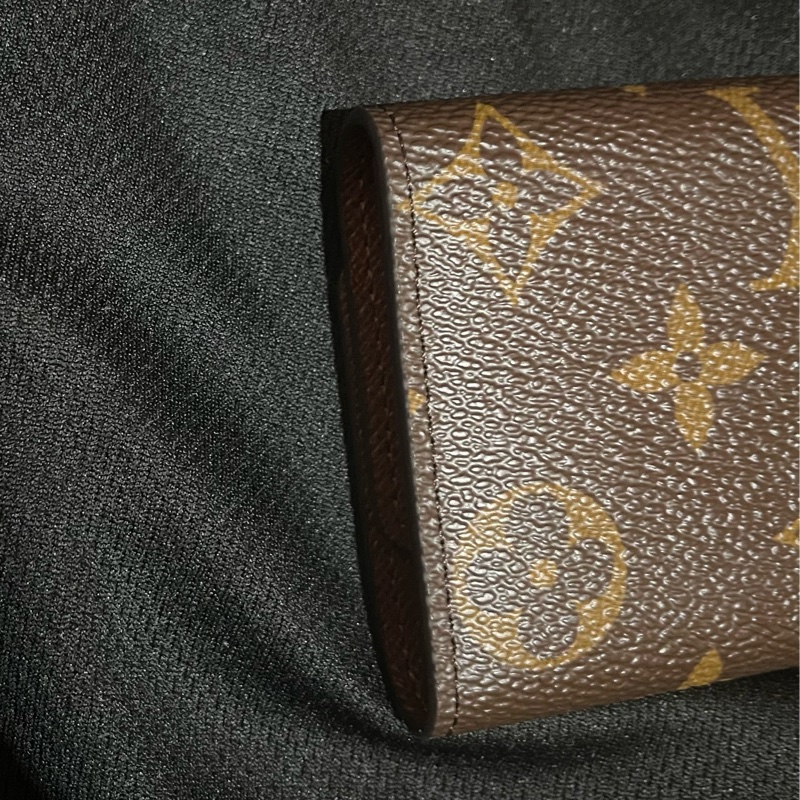 LOUIS VUITTON 路易威登 6勾原花三折鑰匙包-10