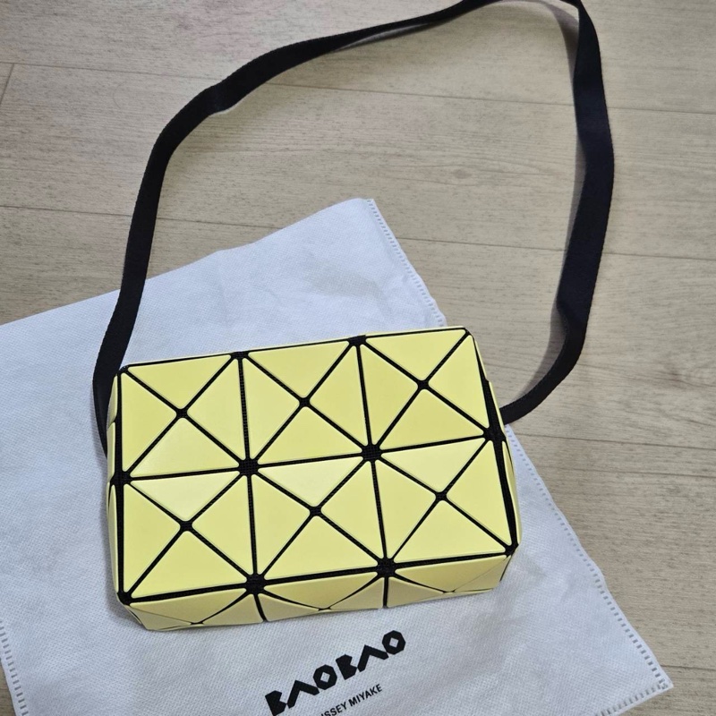 Issey Miyake 三宅一生 BaoBao 小號 邱比特包 霧面黃色 稀有款-2