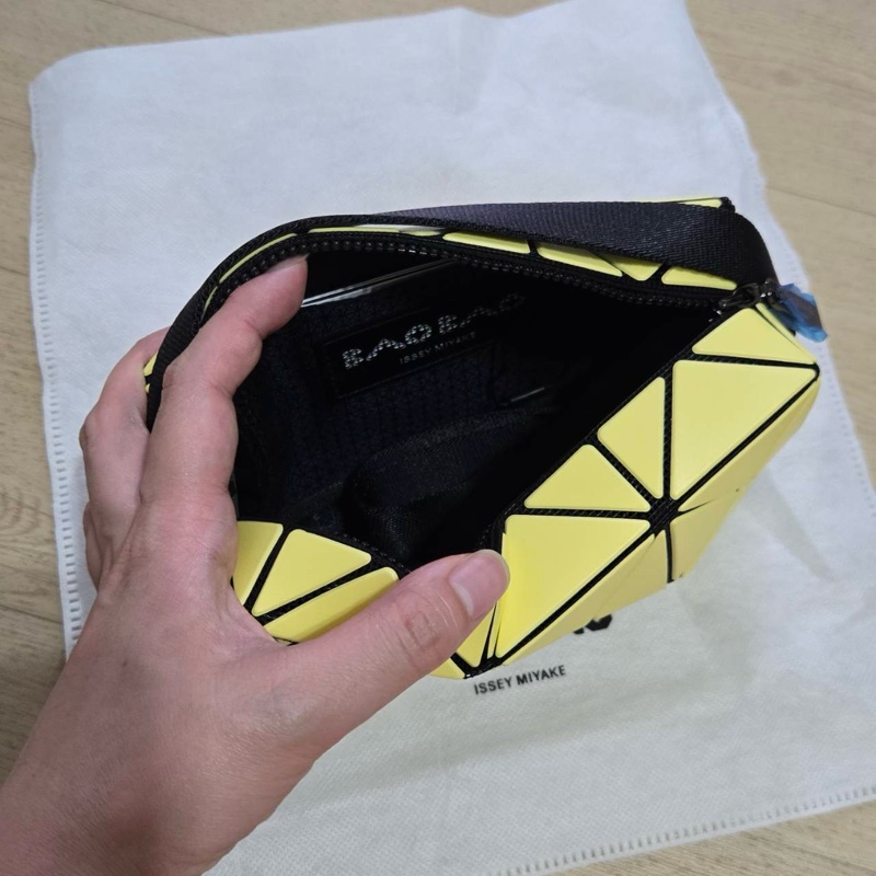 Issey Miyake 三宅一生 BaoBao 小號 邱比特包 霧面黃色 稀有款-4