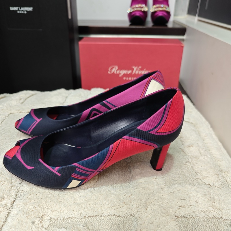 Hermes 絲巾跟鞋 38.5-1