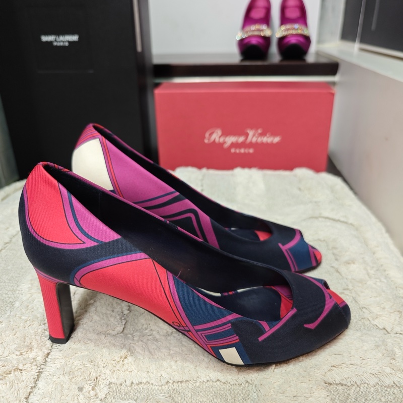 Hermes 絲巾跟鞋 38.5-2