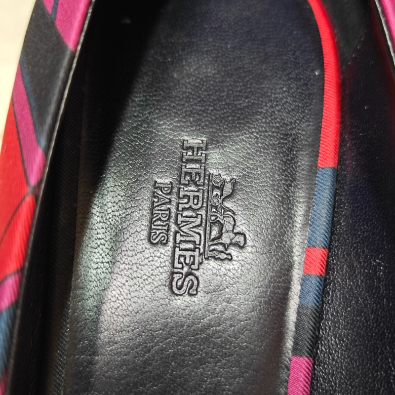 Hermes 絲巾跟鞋 38.5-4