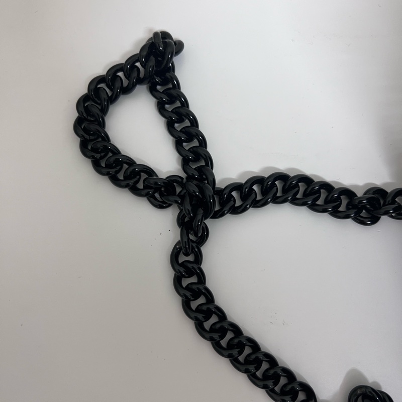 Gucci Marmont 22 so black 黑武士鏈條包-17