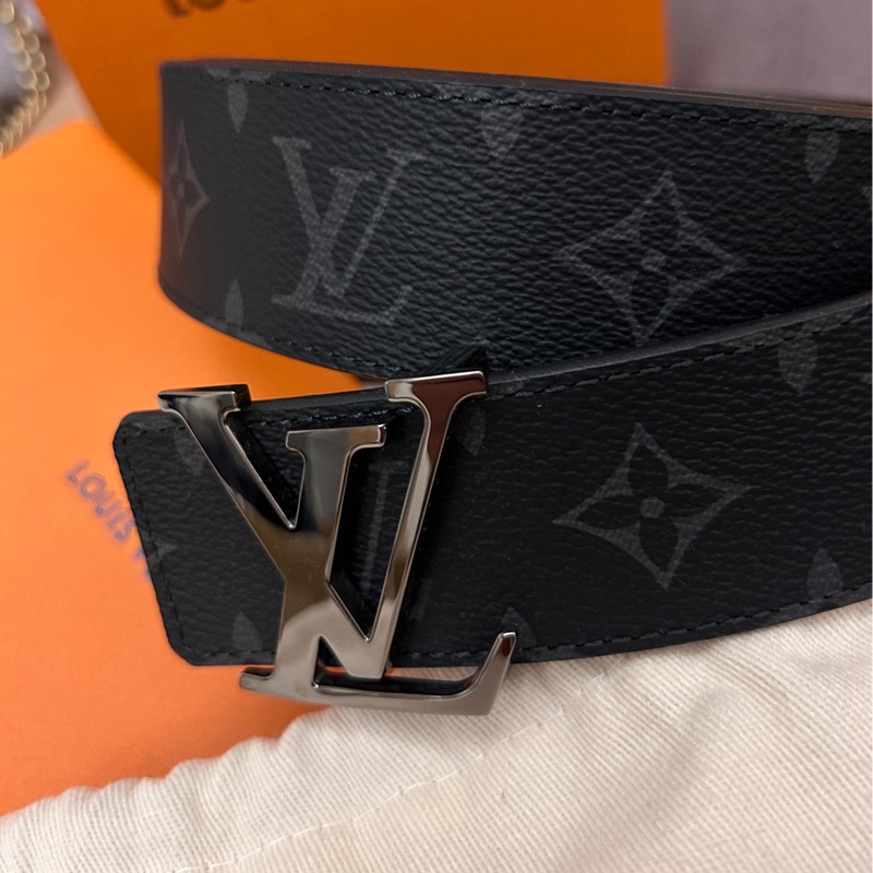 LV Initiales 40毫米雙面皮帶-4