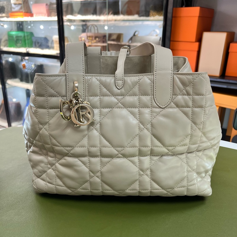 Dior Toujours 氣質米色 杏色 2023年款 medium size tote bag🤍-0