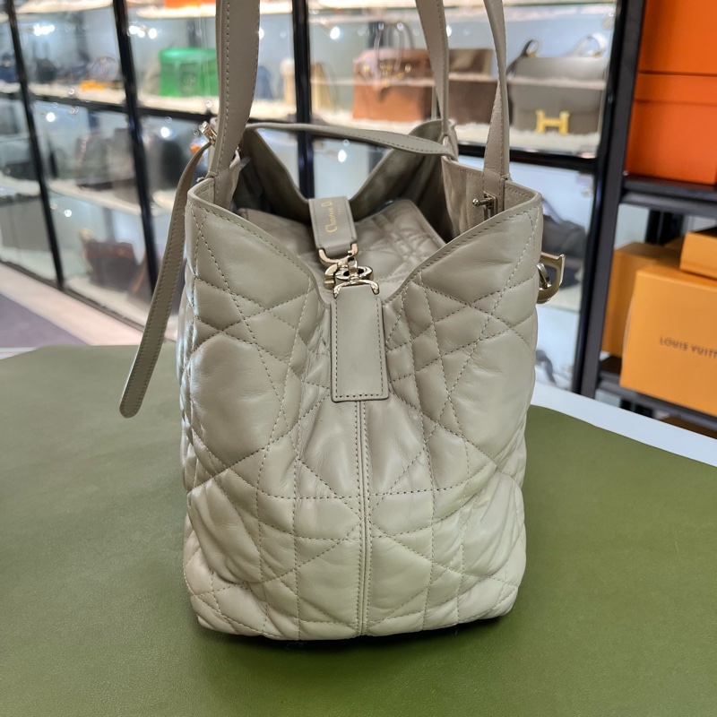 Dior Toujours 氣質米色 杏色 2023年款 medium size tote bag🤍-3