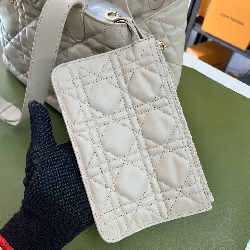 Dior Toujours 氣質米色 杏色 2023年款 medium size tote bag🤍-5