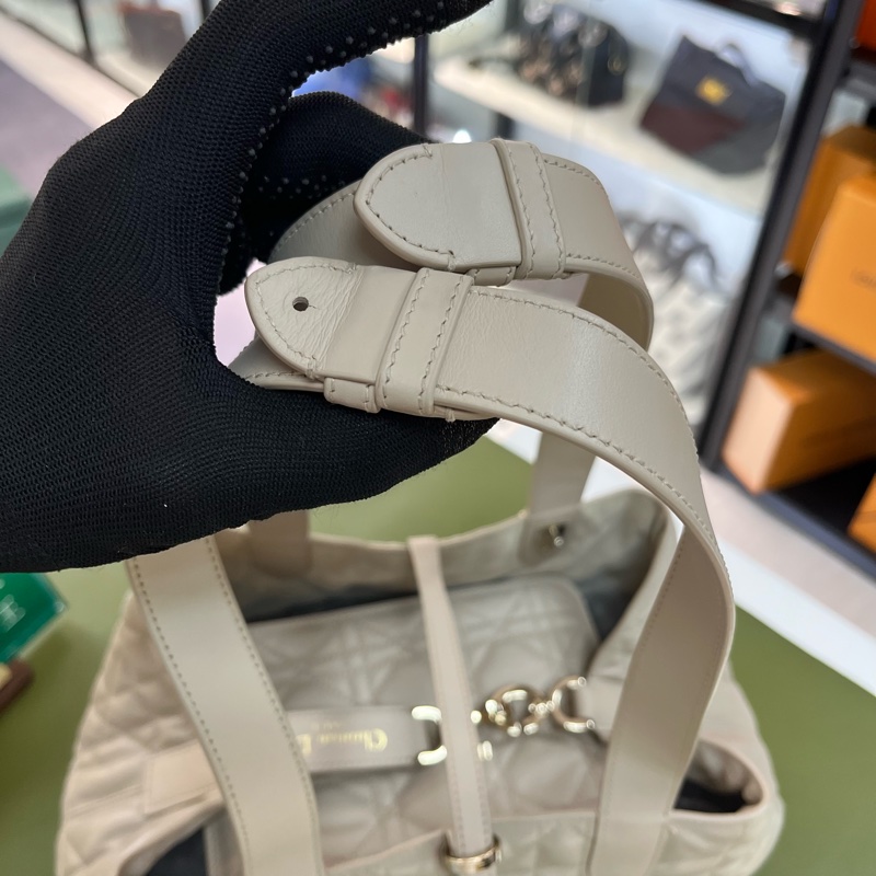 Dior Toujours 氣質米色 杏色 2023年款 medium size tote bag🤍-9