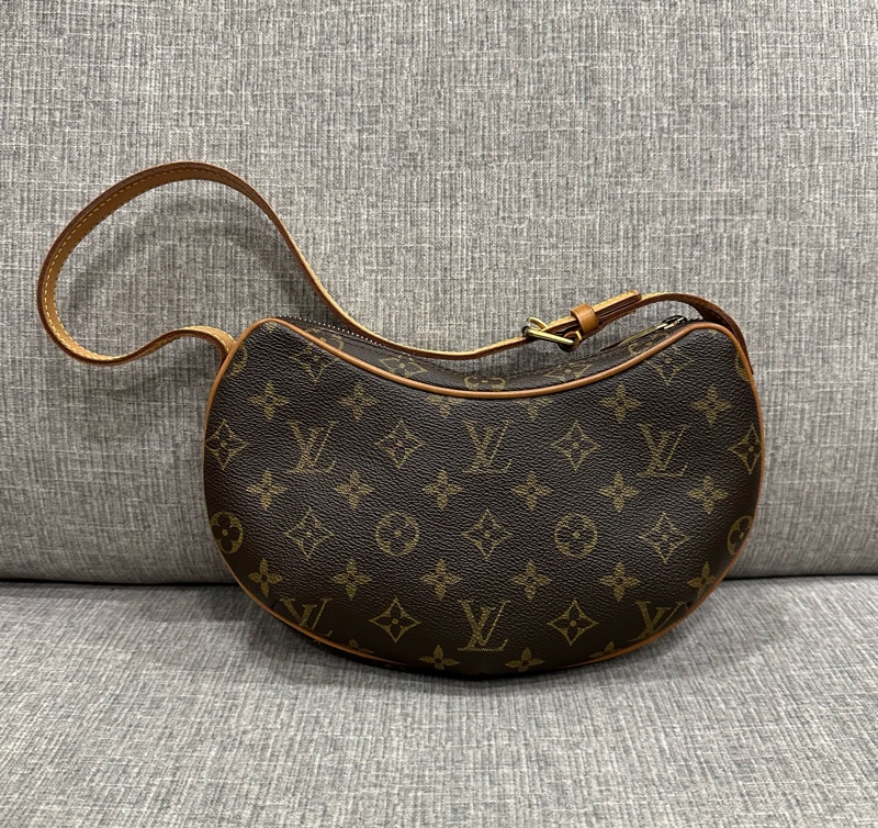 🌟慶雙十🇹🇼特惠🌟LV 豌豆包 半月包 中古款小號-2