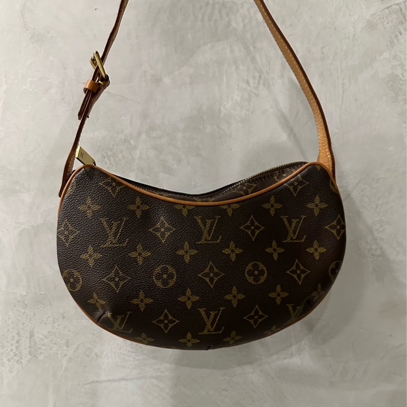 🌟慶雙十🇹🇼特惠🌟LV 豌豆包 半月包 中古款小號-4