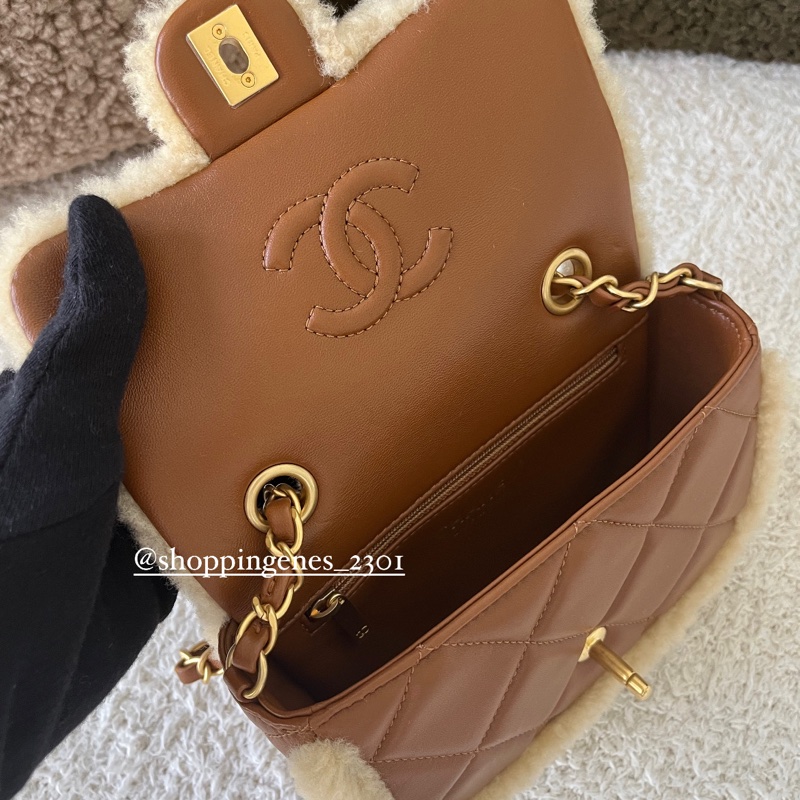 香奈兒 泰迪熊 小號 cf20 棕色❗️尚未抵台-7