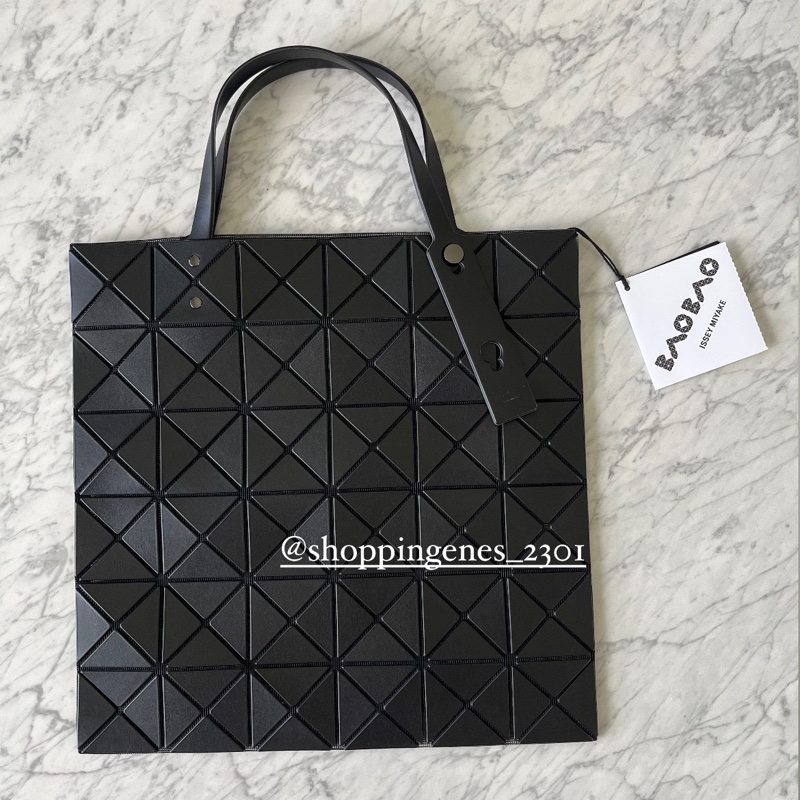 三宅一生 包包 BAO BAO 黑色 霧面 6*6 格 托特包❗️尚未抵台-1