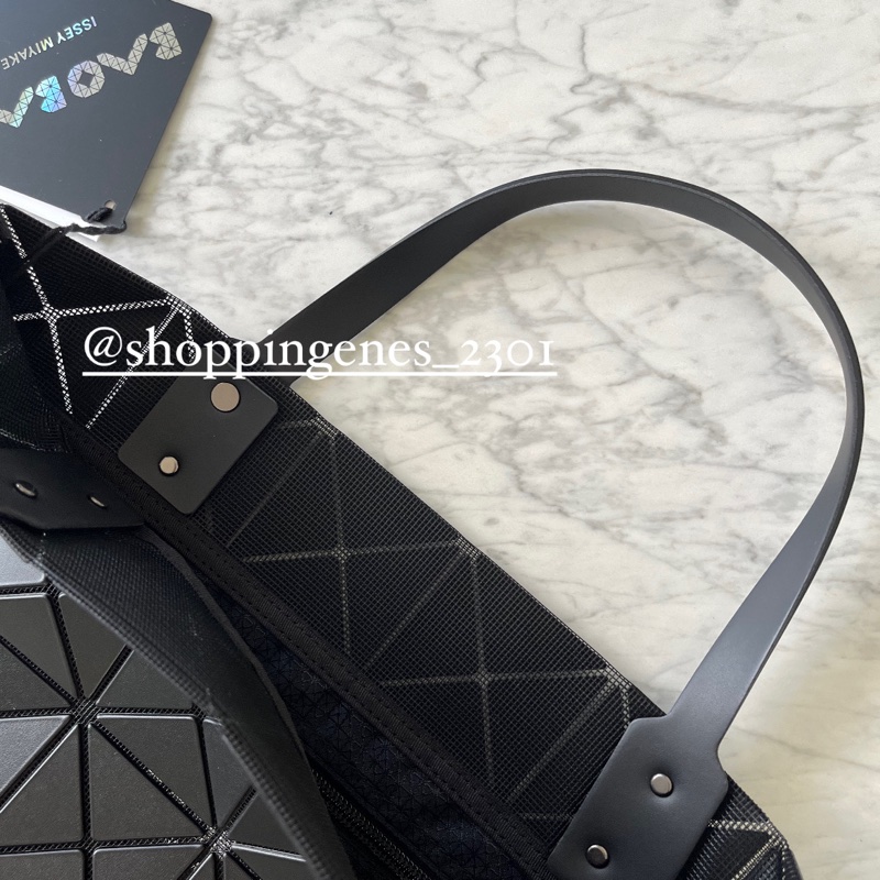 三宅一生 包包 BAO BAO 黑色 霧面 6*6 格 托特包❗️尚未抵台-6