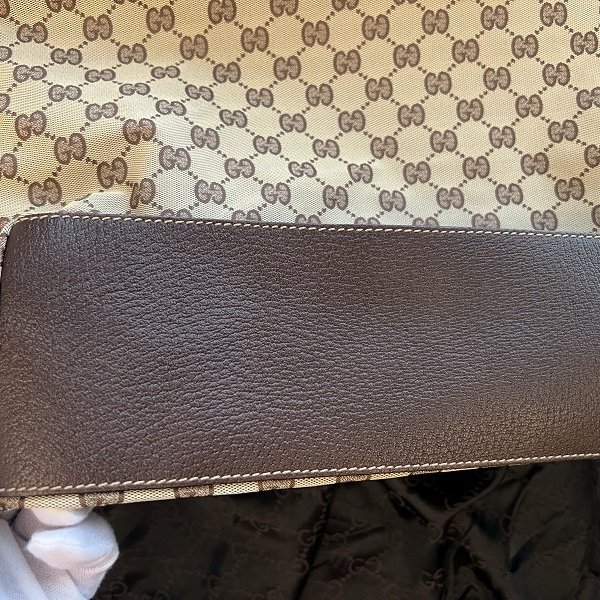 專櫃正品 GUCCI 經典老花帆布托特包 購物袋-2