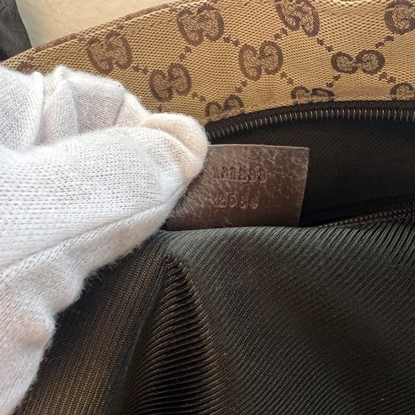 專櫃正品 GUCCI 經典老花帆布托特包 購物袋-8