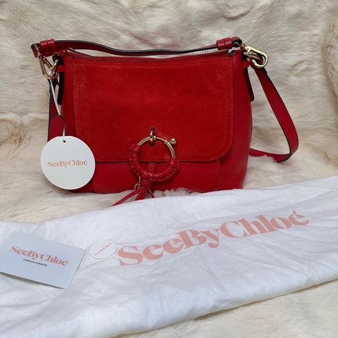 See by Chloe joan small cross-body bag 牛皮手提肩背斜背包