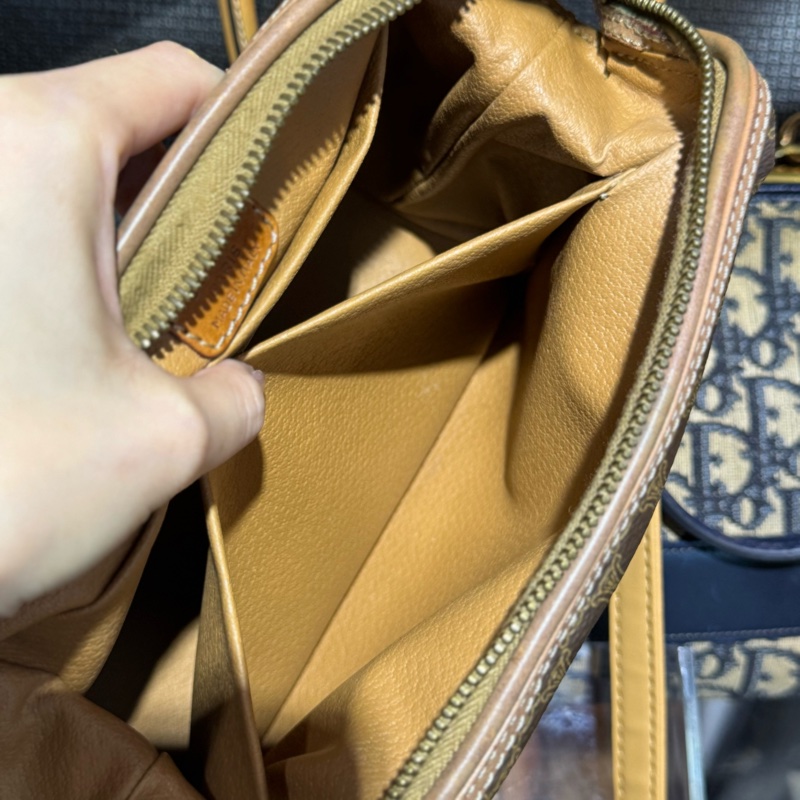 中古 奶茶色Celine 雲朵包 腋下包 斜背包-18