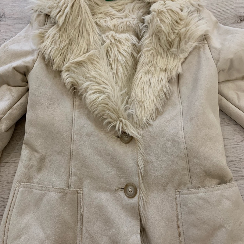 Benetton 麂皮外套 義大利製-10