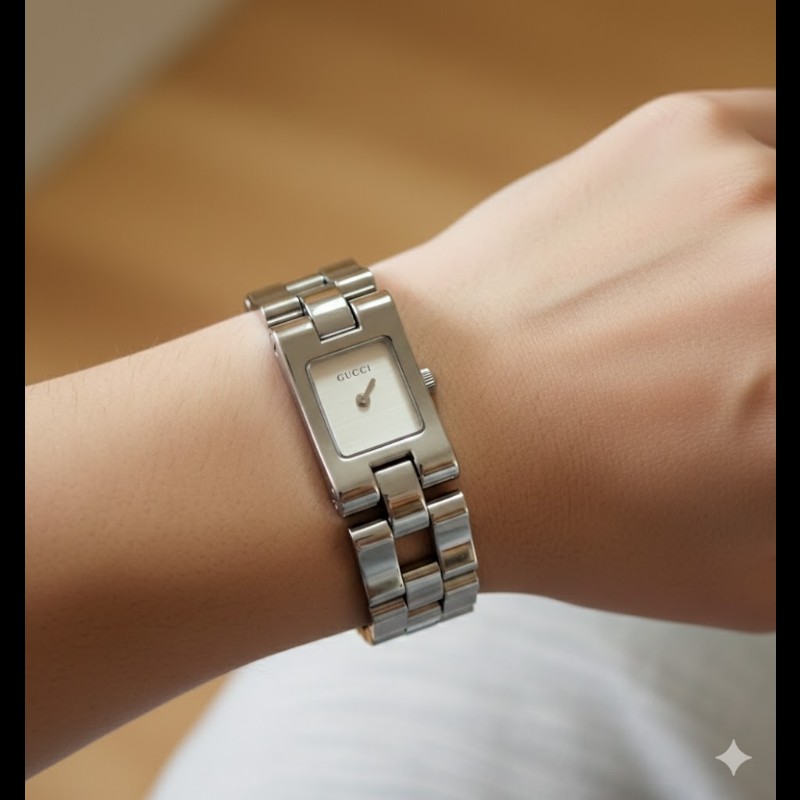 🥰🥰🥰大降價 Gucci 2305L 長方形女士腕錶-10