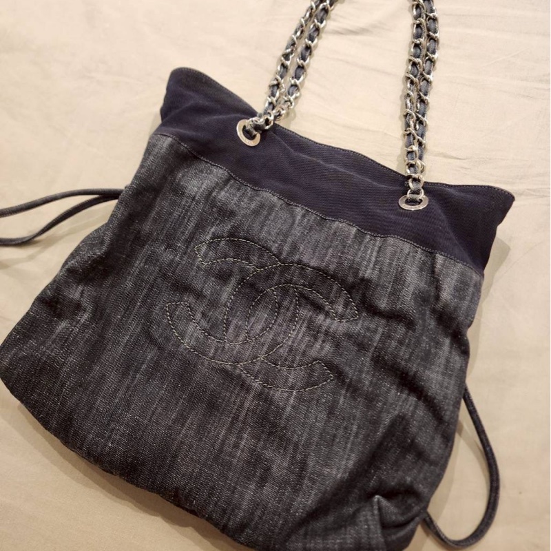 Chanel 牛仔Tote-39