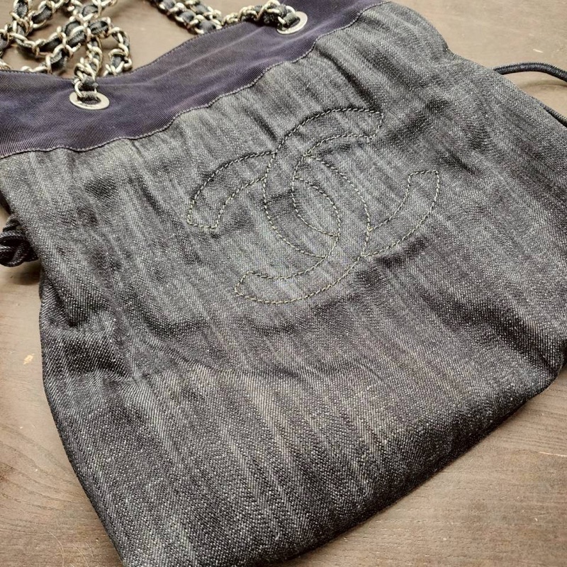 Chanel 牛仔Tote-48