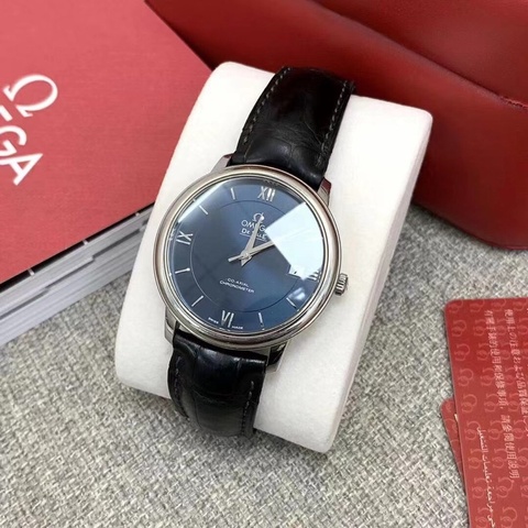歐米茄/Omega 碟飛系列 424.10.37.20.03.001 自動機芯 精鋼 36.8mm 原廠鋼帶