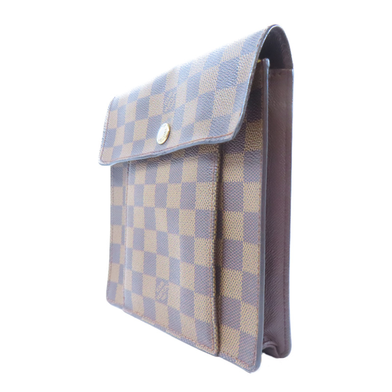 LOUIS VUITTON 【激減優惠】Damier Pimlico金扣肩背袋啡色-2